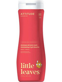 Attitude Little Leaves Mango Σαμπουάν & Αφρόλουτρο για Επανόρθωση 473ml