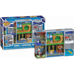 Funko Bitty Pop! Bitty Box Sonic The Hedgehog Sonic 2 Diorama Set