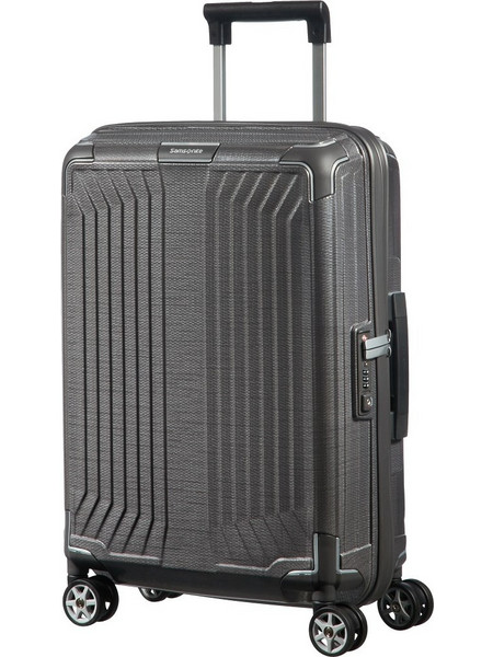 Samsonite LiteBox 79297-2957 Βαλίτσα Καμπίνας 55x40x20cm με 4 Ρόδες Γκρι