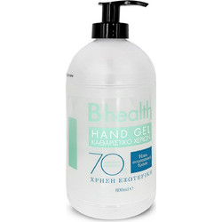 B Health 70 Αντισηπτικό Gel Χεριών με Αντλία 500ml