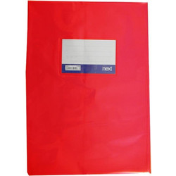 Next Καλύμματα Τετραδίου Κόκκινα 17x25cm 10τμχ