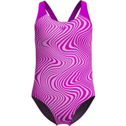 Speedo Αθλητικό Παιδικό Μαγιό Ολόσωμο για Κορίτσι Μωβ 8003750-18139