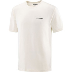 Salomon Ανδρικό Αθλητικό T-Shirt Μπεζ LC26758