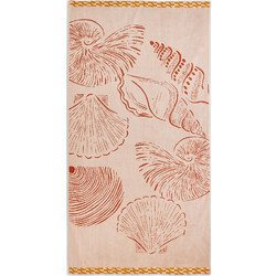 La Redoute Omana Πετσέτα Θαλάσσης Σομόν 90x175cm 351275878