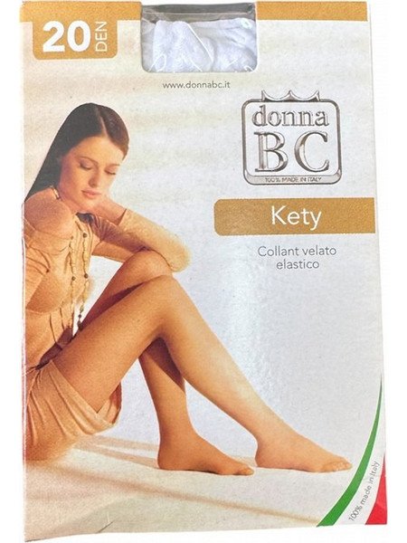 Donna BC Καλσόν 20 Den Λευκό KETY20