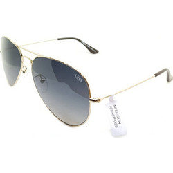 Moritz MZ16858P NW02 Ανδρικά Γυαλιά Ηλίου Aviator Μεταλλικά Χρυσά με Μαύρο Φακό