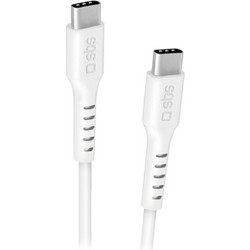SBS CABLETCC2MW USB-C to USB-C 2m White