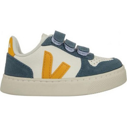 Veja Παιδικά Sneakers Μπεζ Πετρόλ Κίτρινα CV0521507