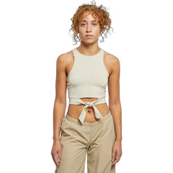 Urban Classics Γυναικείο Καλοκαιρινό Crop Top Βαμβακερό Εκρού TB6048-03680