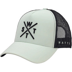 Watts Ανδρικό Καπέλο Jockey με Δίχτυ Snapback Υφασμάτινο Πράσινο Mint 8-1RTRIBE-W5599