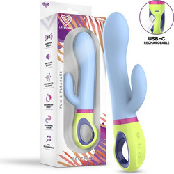 LateToBed Jolly Rabbit Stimulator Δονητής Rabbit Μπλε