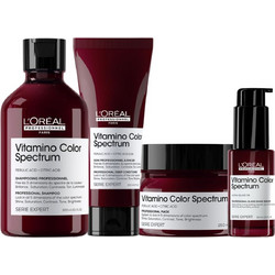 L'Oreal Serie Expert Vitamino Color Spectrum Σετ Περιποίησης Μαλλιών Σαμπουάν 300ml + Conditioner 200ml + Μάσκα 250ml + Serum 30ml
