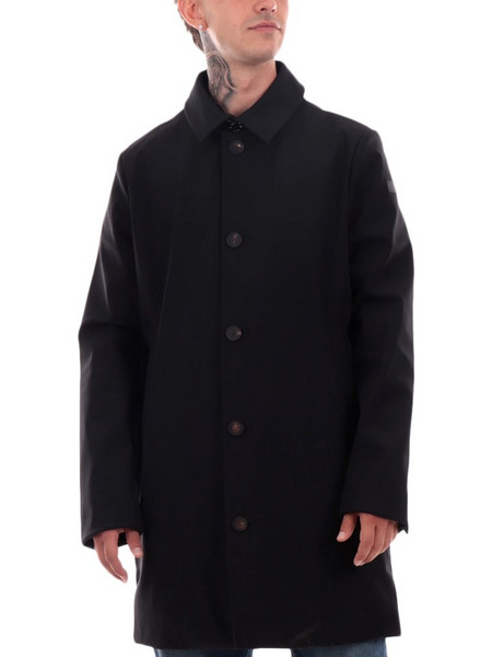 RRD-Roberto Ricci Designs Ανδρικό Παλτό Υφασμάτινο Μαύρο W24043-10