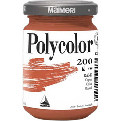 Maimeri Polycolor 200 Copper Ακρυλικό Χρώμα Ζωγραφικής 140ml