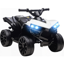 AIYAPLAY Ηλεκτροκίνητο Παιδικό Μηχανάκι 6V Λευκό 370-400V90WT