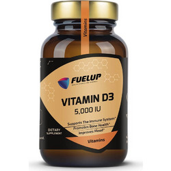 Fuel Up Vitamin D3 5000iu 240 Μαλακές Κάψουλες