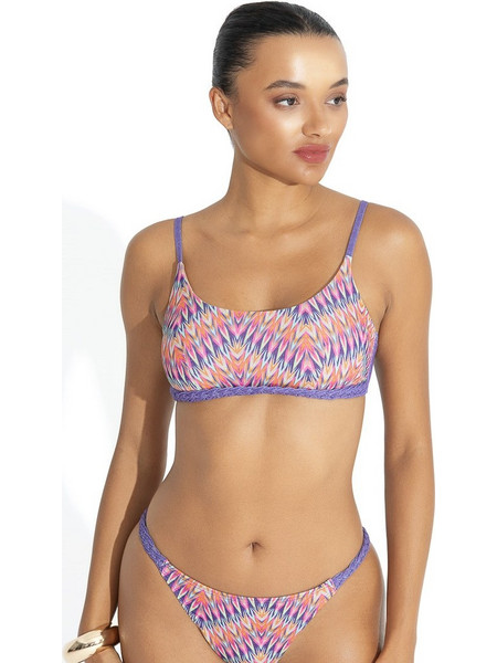 Bluepoint Indiana Bikini Top Μπουστάκι Ροζ Λιλά 26066029-11