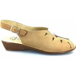 Boxer Γυναικεία Σανδάλια Suede Μπεζ 52340-12-005
