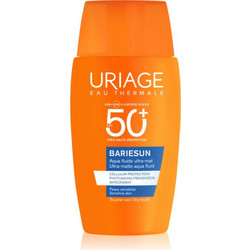 Uriage Bariesun Ultra Matte Aqua Αντηλιακό Γαλάκτωμα Προσώπου Αντιγηραντικό SPF50+ 50ml