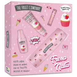 The Fruit Company Fresa Nata Eau de Toilette 40ml + Hand Cream 50ml + Lip Oil 3.6ml + Νεσεσέρ
