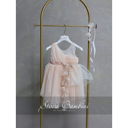 Stova Bambini Βαπτιστικό Φόρεμα 2τμχ SS26-G03
