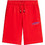 Tommy Hilfiger Παιδική Βερμούδα Υφασμάτινη Κόκκινη KB0KB10242-XLB
