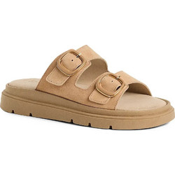Marco Tozzi Γυναικεία Σανδάλια Suede Μπεζ 2-27582-46-728