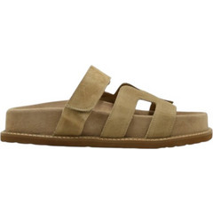 Komis & Komis Γυναικεία Σανδάλια Suede Μπεζ E606