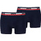Levi's Ανδρικά Μποξεράκια Σετ 2Pack Navy Μπλε 701238002-001 Levi's Ανδρικά Μποξεράκια Σετ 2Pack Navy Μπλε 701238002-001