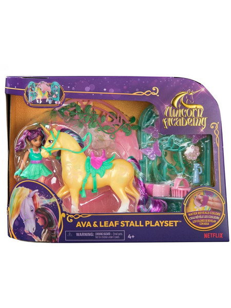 Spin Master Unicorn Academy Ava & Leaf Stall Playset