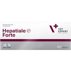 VetExpert Hepatiale Forte Αμινοξέα Σκύλου & Γάτας για Ηπατικές Παθήσεις 40 Δισκία