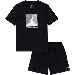 Jordan Brooklyn Mesh Παιδικό Σετ για Αγόρι Καλοκαιρινό Μαύρο 85F478-023