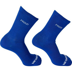 Barcode Berlin Proud Gym Ανδρικές Κάλτσες Ψηλές Royal Blue