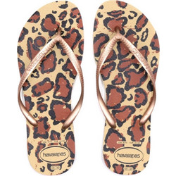 Havaianas Γυναικείες Σαγιονάρες Αντιολισθητικές Χρυσές 4103352-4879