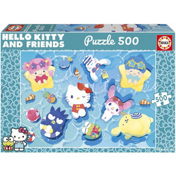 Puzzle Educa Ηello Kitty And Friends 500 Κομμάτια
