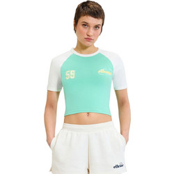 Ellesse Vamaveche Γυναικείο Αθλητικό Crop Top Τιρκουάζ SGA22694-503