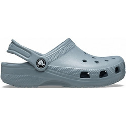Crocs Classic Clog Παιδικά Παπούτσια Θαλάσσης Ανατομικά Γκρι 206991-0Ζ3