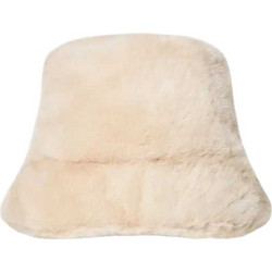 Funky Buddha Γυναικείο Καπέλο Bucket Γούνινο Λευκό FBL01244010