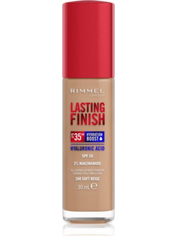 Rimmel Lasting Finish 35h 200 Soft Beige Liquid Make Up SPF20 30ml