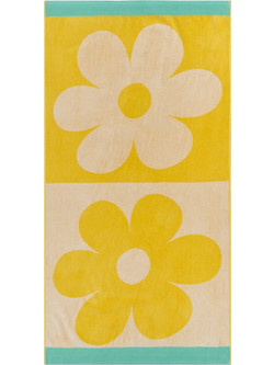 Kentia Clemente Παιδική Πετσέτα Θαλάσσης Κίτρινη 70x140cm 81279