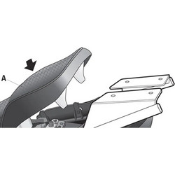 Shad Σχάρα Μηχανής για Kawasaki ZRX 1200R '01-'07 / 1200S '01-'03