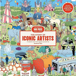 Puzzle The Story of Iconic Artists 500 Κομμάτια