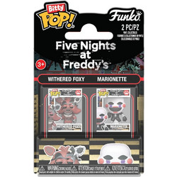 Funko Bitty Pop! Five Nights At Freddy's 2-Pack Withered Foxy & Marionette