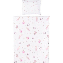 Chipolino Unicorn Σετ Κούνιας White/Pink 3τμχ