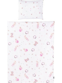Chipolino Unicorn Σετ Κούνιας White/Pink 3τμχ