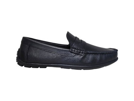 Bella Ανδρικά Μοκασίνια Loafers Δερμάτινα Μαύρα A97