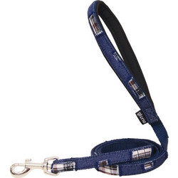 Gloria Pets Plaid Λουρί Σκύλου 1.2m x 15mm Μπλε