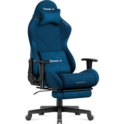 Huzaro Force 5.7 Καρέκλα Gaming Δερματίνης με Ρυθμιζόμενα Μπράτσα και Υποπόδιο Μπλε 5900415031314