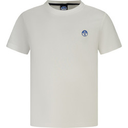 North Sails Παιδικό T-Shirt Κοντομάνικο Μπεζ 795226000-0101