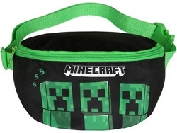 Minecraft Παιδικό Τσαντάκι Μέσης Μπλε FKC56812